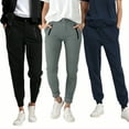 thumbnail image 1 of BenBen Women Joggers Sweatpants Atheltic Pants Workout Running - 3 Pack, 1 of 5