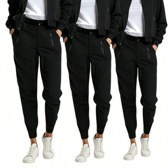 BenBen Women Joggers Sweatpants Atheltic Pants Workout Running - 3 Pack
