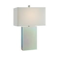thumbnail image 1 of 26 Inch Table Lamp - Rectangular Stand - Set of 2 - Glass - Multitone White, 1 of 5