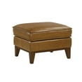 thumbnail image 1 of Alex 37 Inch Ottoman, Double Layered , Top Grain Leather Upholstery, Brown, 1 of 4
