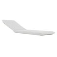 thumbnail image 1 of Edie 76 " Outdoor Chaise Lounger White Aluminum Frame White Cushions, 1 of 9