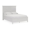 thumbnail image 1 of Fritz California King Bed, Three Panel, Beveled Top, Brilliant White Wood, 1 of 4