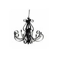 thumbnail image 1 of HomeRoots Black 95%metal 5% plastic Immensely Designed Prepossessing Chandelier, 1 of 2