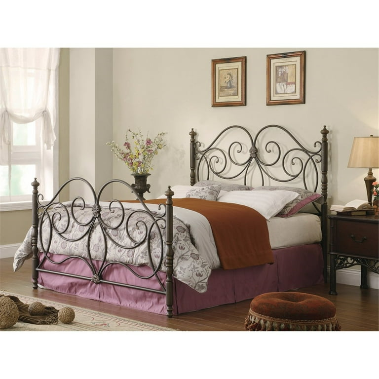 Queen metal headboard and clearance footboard set
