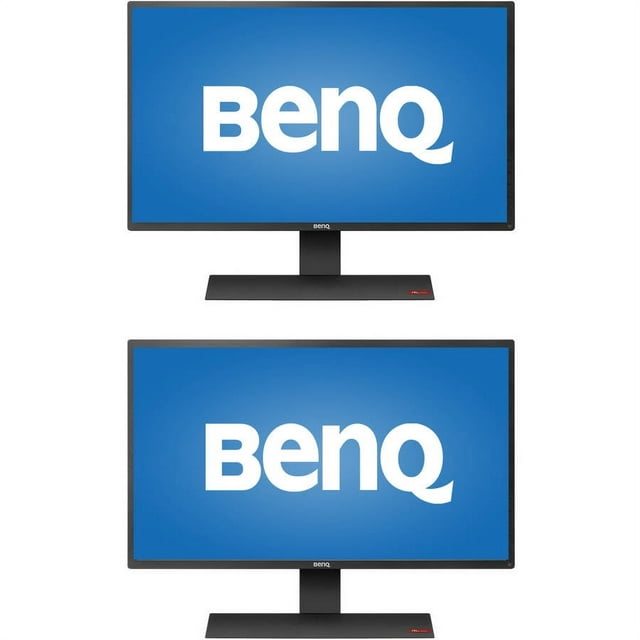 BenQ 27" LED Widescreen Console Gaming Monitor (RL2755HM Black), 2-Pack
