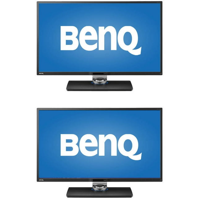 BenQ 32" LED Widescreen CAD/CAM 4K Monitor (BL3201PH Black), 2-Pack