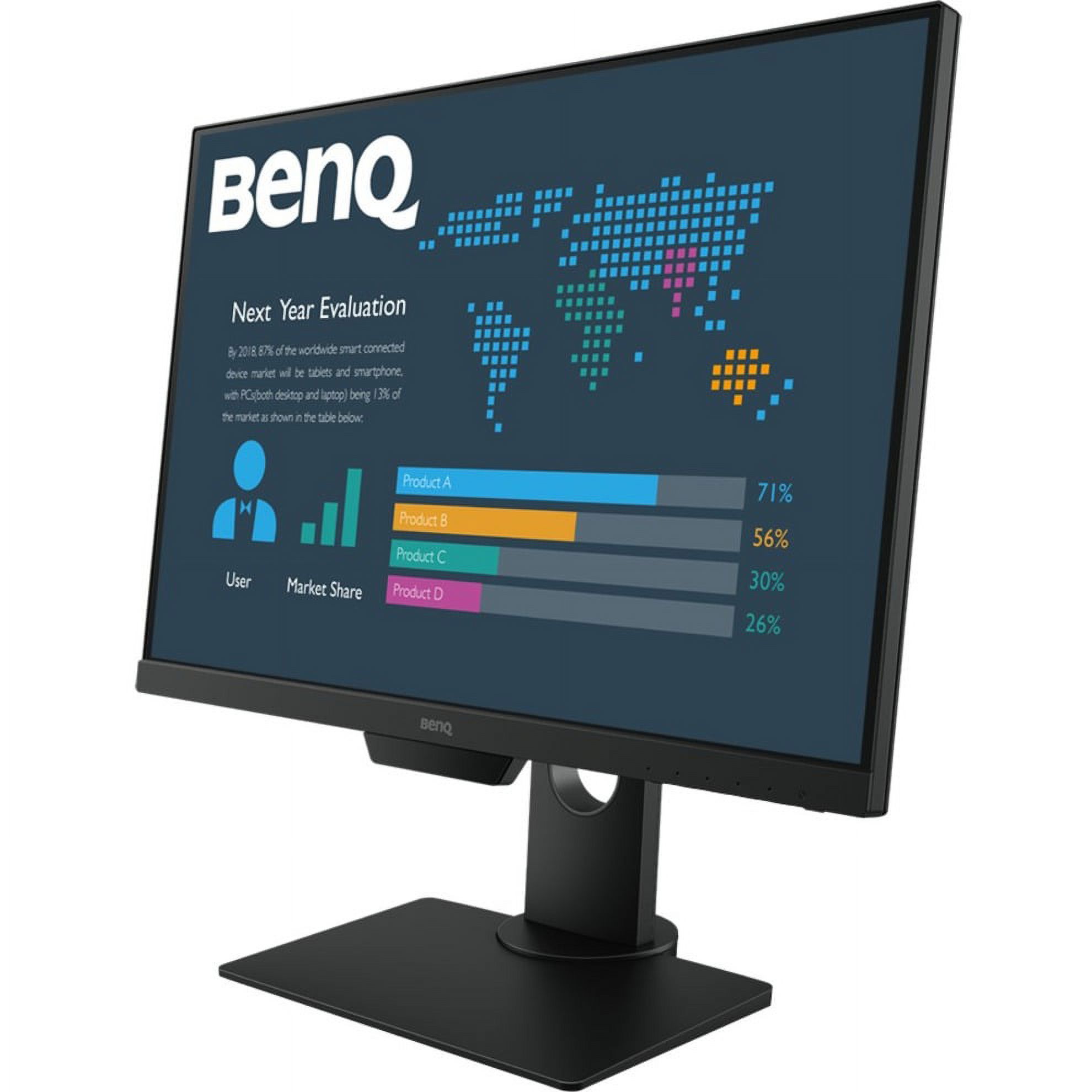 BenQ BL2581T 25" Class WUXGA LCD Monitor, 16:10, Black - image 1 of 16