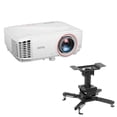 BenQ TH671ST Full HD DLP Home Theater Gaming Projector, Bundle with H&A ...