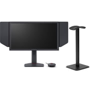 BenQ ZOWIE XL2586X+ 24.1" 169 Full HD 600Hz DyAc 2 TN LCD eSports Gaming Monitor, Dark Gray, Bundle with Desktop Headphone Stand