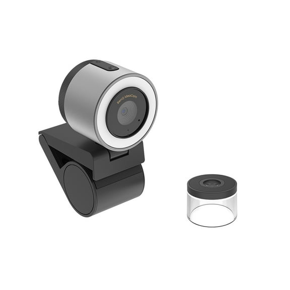 BenQ ideaCam S1 Plus All-In-One Webcam with 15x Zoom Lens, Gray