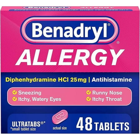 Benadryl Allergy ULTRATAB 48