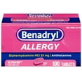 thumbnail image 1 of BENADRYL ALLERGY ULTRATAB TAB 100, 1 of 2