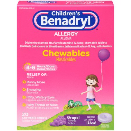 Benadryl Children's Allergy Chewables