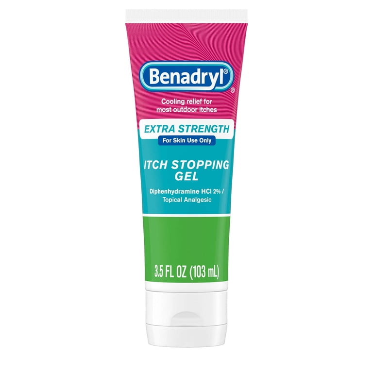 Benadryl Extra Strength Anti-Itch Topical Gel with 2