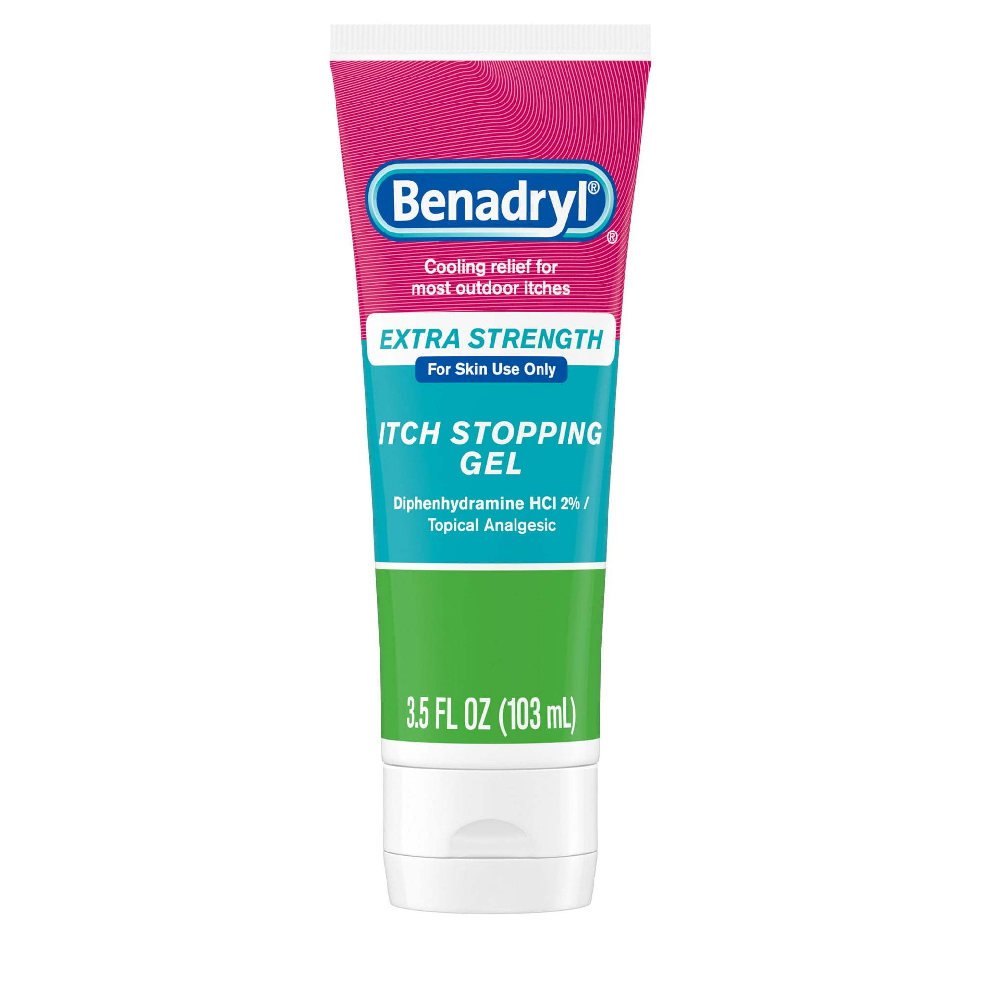 Benadryl Extra Strength AntiItch Topical Analgesic Gel; 3.5 fl oz