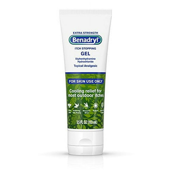 Benadryl Extra Strength Antihistamine Anti-Itch Gel (Pack of 20)
