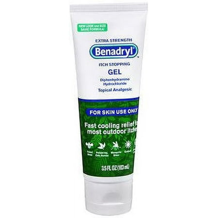 product image of Benadryl Extra Strength Antihistamine Anti-Itch Gel (Pack of 3)