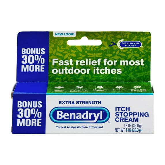 Benadryl Extra Strength Itch Stopping Cream