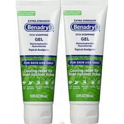 Benadryl GEL Extra Strength ITCH STOP Gel 3.5 oz ( 2 Pack )