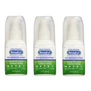 Benadryl Itch Relief Spray قوة إضافية 2 oz Pack of 3