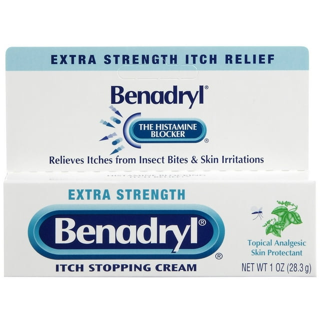 Benadryl Original Strength 1 0.1 Diphenhydramine HCl / Zinc Acetate