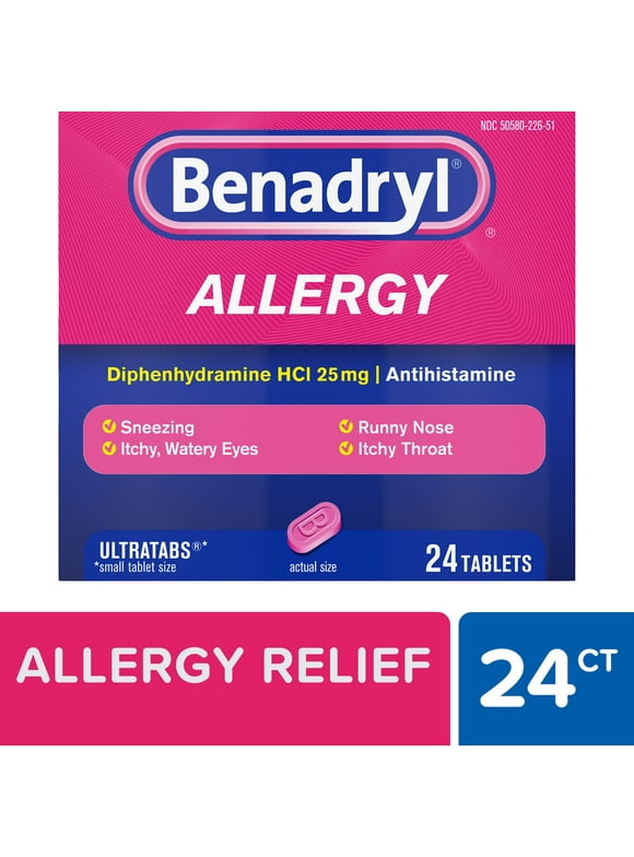 Benadryl in Allergy Medicine