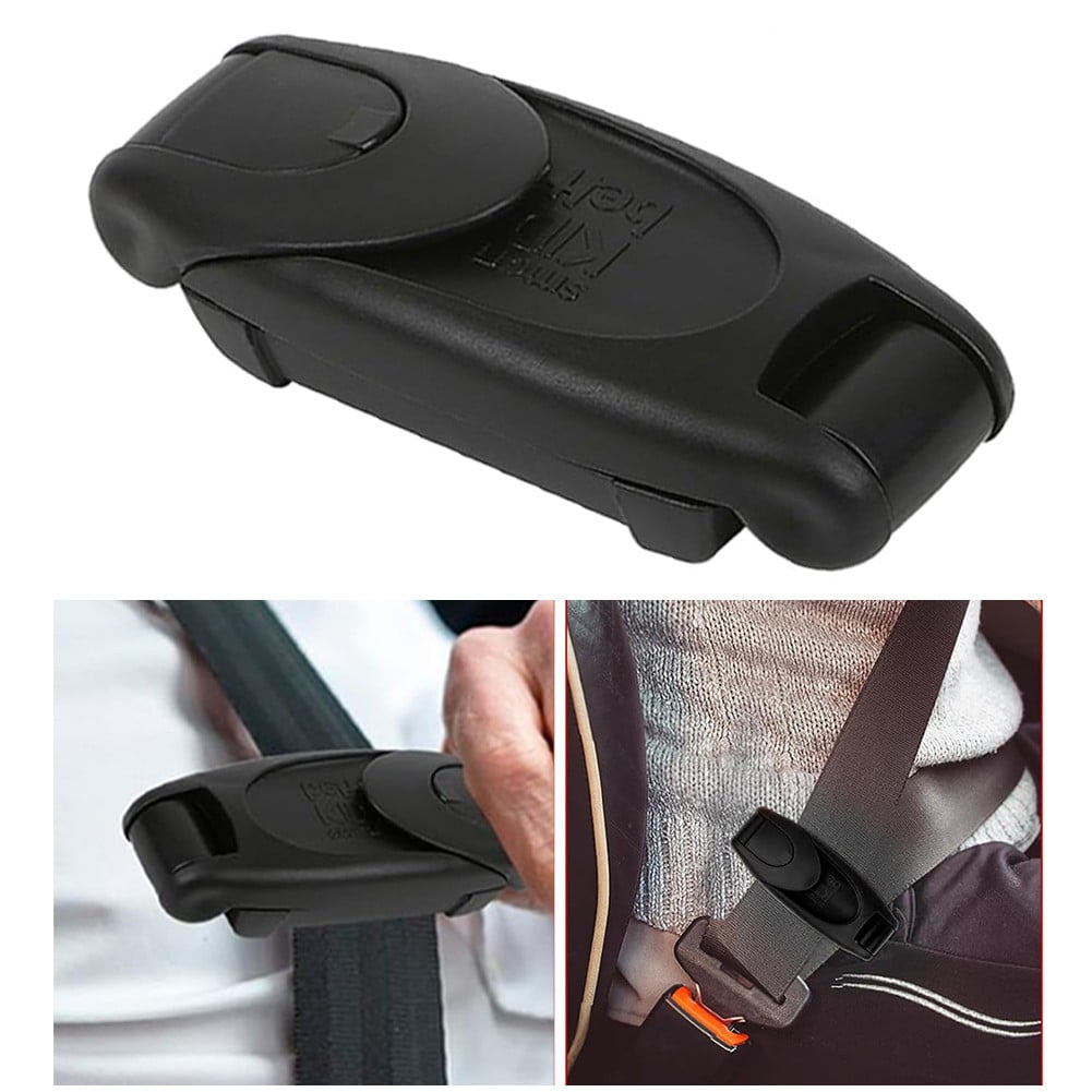 Benafini 1/2Pcs Car Safety Seats Belt Buckle Seatbelt Stopper Adjuster Car Strap Clips
