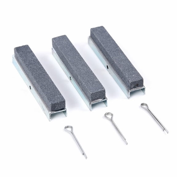 Benafini 3Pcs 1-1/8\" 2\" 3\" 4\" Engine Cylinder Hone Shaft Replacement Stones Honing Tool