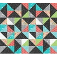 thumbnail image 1 of Benartex Sewing Room 2 Triangles Multicolor Novelty 100% Cotton Fabric, 1 of 2