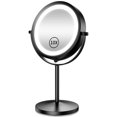 Benbilry Lighted Makeup Mirror, 1x/10x Magnifying Double Sided LED
