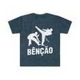 thumbnail image 1 of Bencao Capoeira Kick Capoeirista Gift Unisex Softstyle T-Shirt, 1 of 3