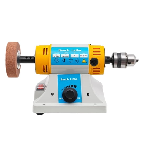 Bench Buffer Polishing Machine With Accessories, Multi-Function Benchtop Polisher Grinder, Jewelry Polisher For Jewelry