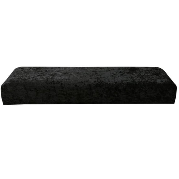 Bench Cover Stretch Piano Bench Slipcover for Kitchen, Bedroom , Black