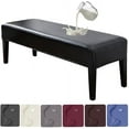 thumbnail image 1 of Bench Covers for Dining Room,Waterproof PU Dining Bench Cover Removable Bench Covers Stretch Washable Bench Seat Covers for Dining Room Bench Slipcover, 1 of 10