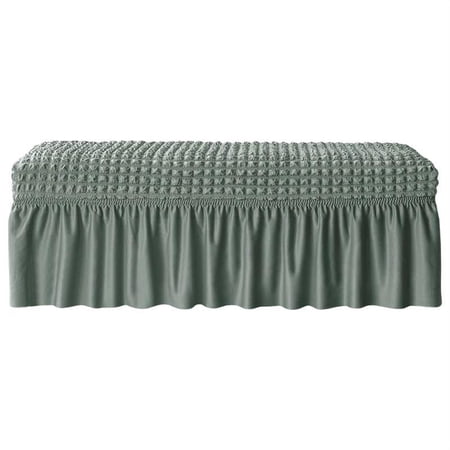 Bench Covers for Dining Room,Bench Slipcover Bed Bench Cover Removable Washable Bench Seat Protector for Living Room, Kitchen,