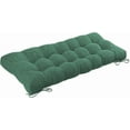 thumbnail image 1 of Bench Cushion for Indoor Furniture 48 x 19 inch Rectangle Bench Seat Cushion for Bay Window Entryway Bench Thick Textured Chair Cushion with Non-Slip Backing 1 Pack, Green, 1 of 14
