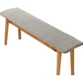 thumbnail image 1 of Bench Cushion - Outdoor/Indoor Patio Porch Swing Cushions 48/40/60 x 12/14/16/18 inch Seat Furniture Non-Slip Loveseat Pad for Garden Lounger Bench(Color:Gray,Size:60*14*, 1 of 6