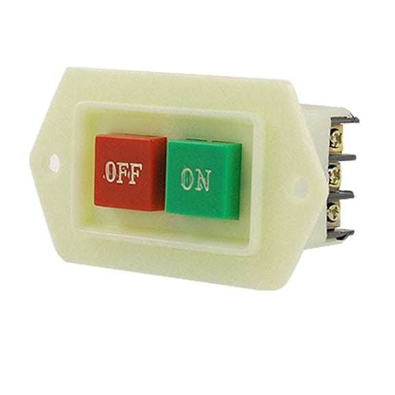 Bench Drill 6 Screw Terminals On/Off Push Button Switch Cgtbh