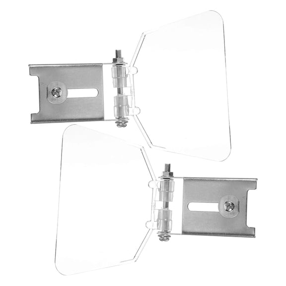 Bench Eyes Shield, 2 Pcs Eye Shield for Eyeshield Replacement Kit Most Grinders