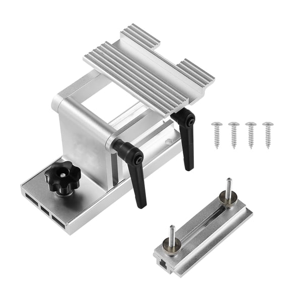 Bench Grinder Tool Rest Adjustable Replacement Tool Rest Sharpening Jig for 6" or 8" Bench Grinder with Flat Miter Slide for 0-2.5 Inch Wide Blades and Chisels