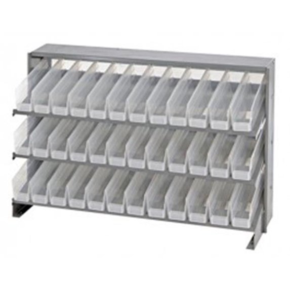 Bench Rack with 36 Bins