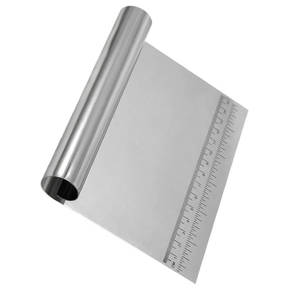 Bench Scraper Metal Scraper Scraper Tool Kitchen Bakery Tools Pastry Tool Cake Scraper Kitchen Scraper Food Scraper