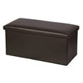 thumbnail image 1 of Bench Storage Ottoman, Black, 1 of 1