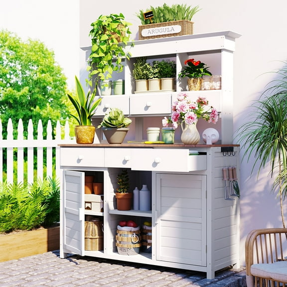 Bench Table, Read Return Policy Maintenance, Highlights Fir Wood Frame, Durable Fir Wood Frame, for Kitchen/Patio