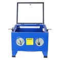 thumbnail image 1 of Bench Top Portable Sand Blaster Cabinet Kit 25gallon,sanblasting cabinet 80psi,, 1 of 12
