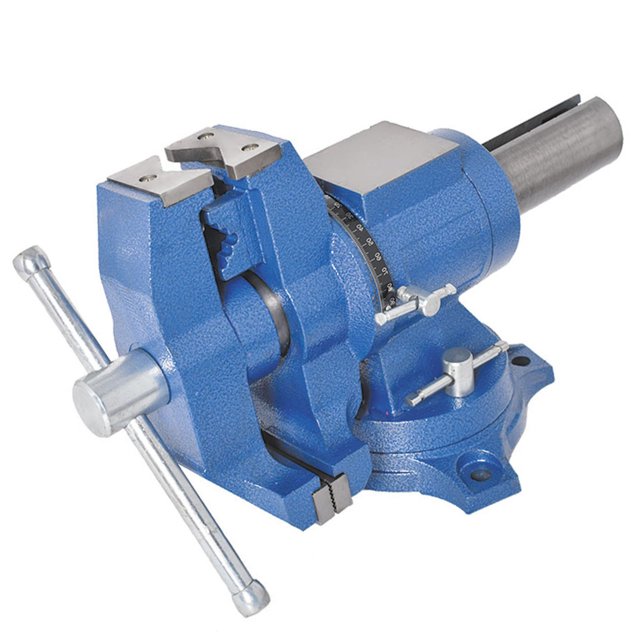 Bench Vise, 5 inch Work Bench Vise with Anvil Table Top Vise Woodworking Clamps Vise