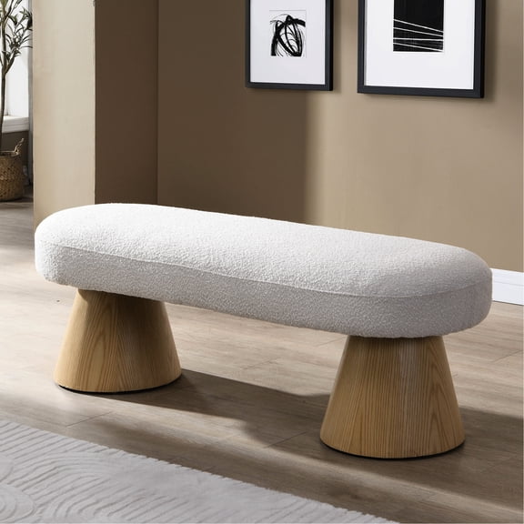 Bench with Multi - functional Use / No Assembly, Low - profile for Walkways