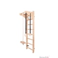 thumbnail image 1 of BenchK 111 + A204 Wooden wall bars for kids room with adjustable pull-up bar and gymnastic accessories, 1 of 8