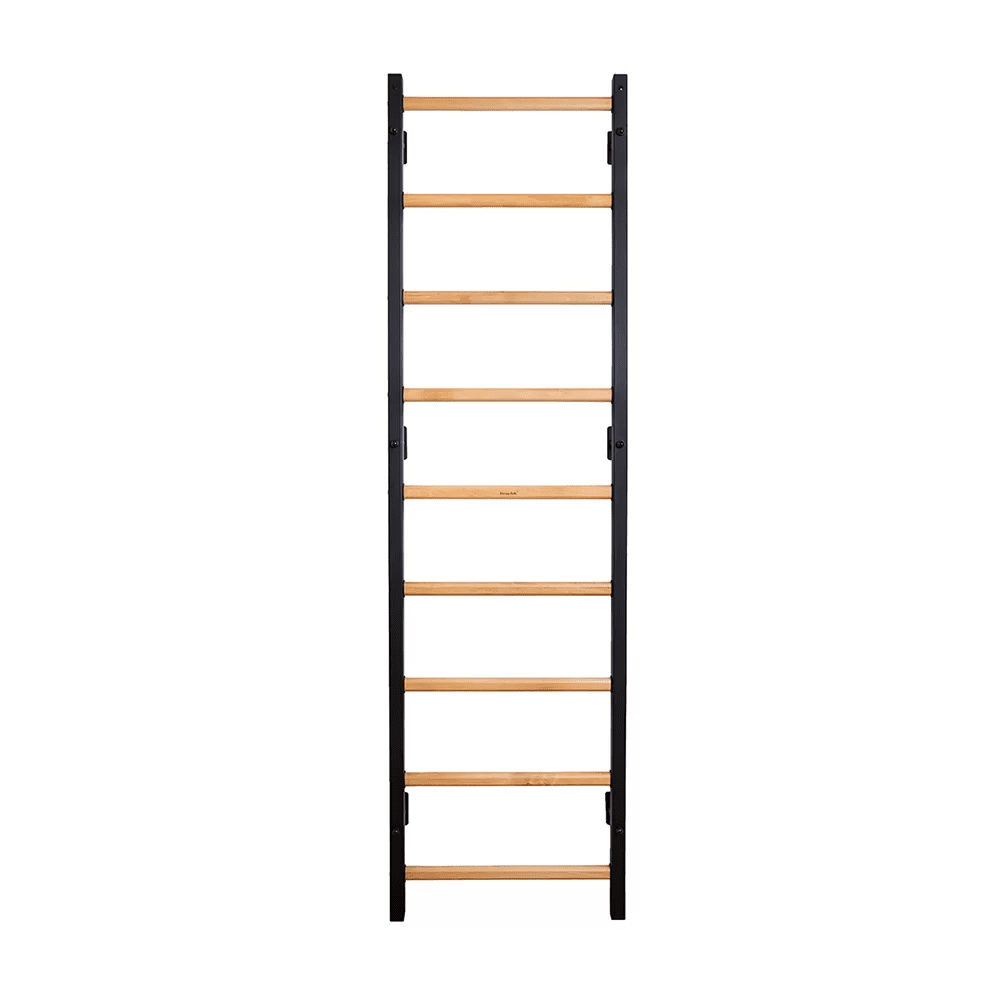 BenchK 700 Black Wall bars whit a steel frame and 9 solid beech rungs