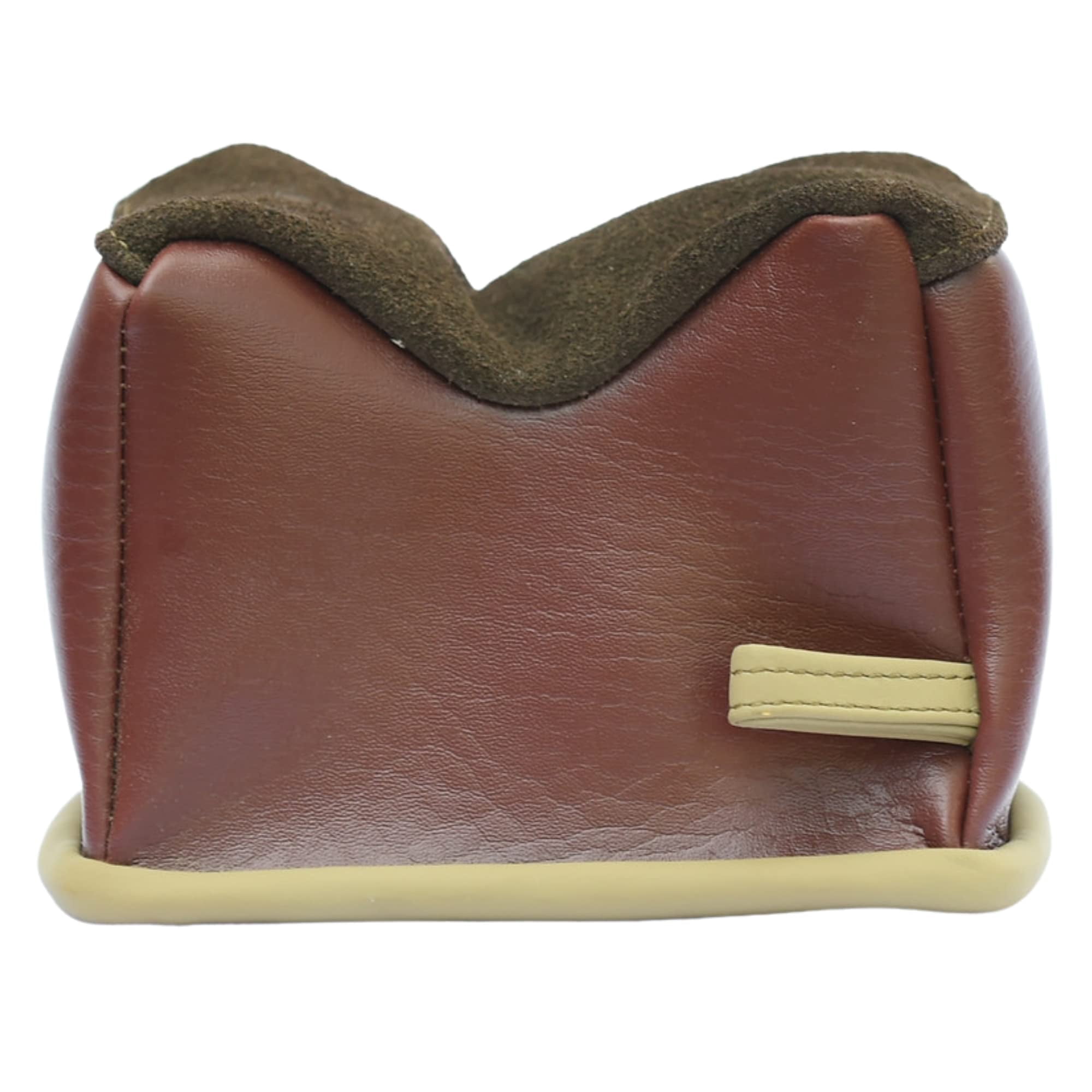 BenchMaster Leather Rifle Bench Sand Bag, Shooting Rest & Rifle Support ...